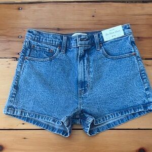 Abercrombie & Fitch Classic Blue Jean Shorts